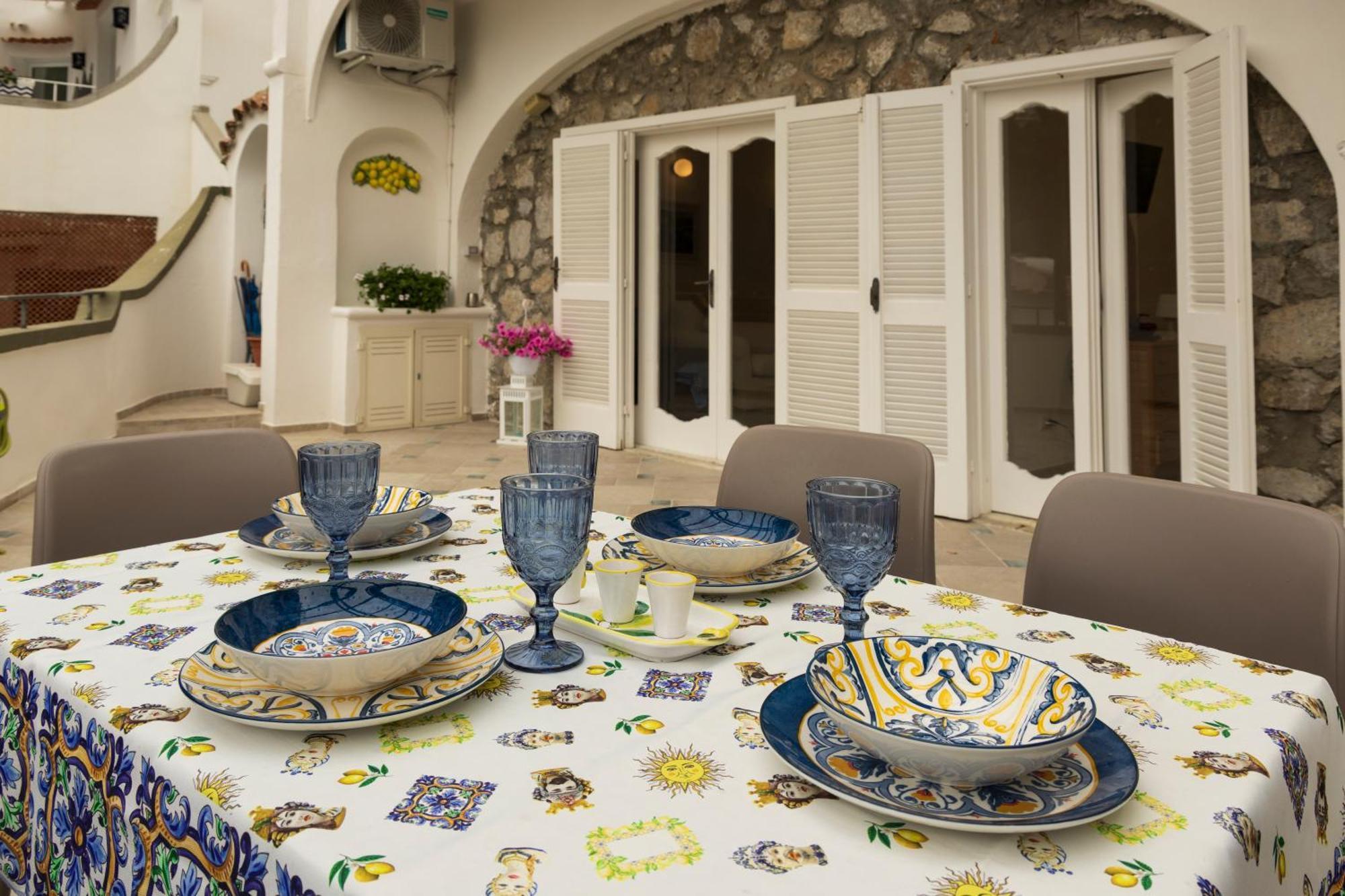 Casa Flavia Positano Center - 5 Minutes To Beach And 4 Air Conditioning المظهر الخارجي الصورة