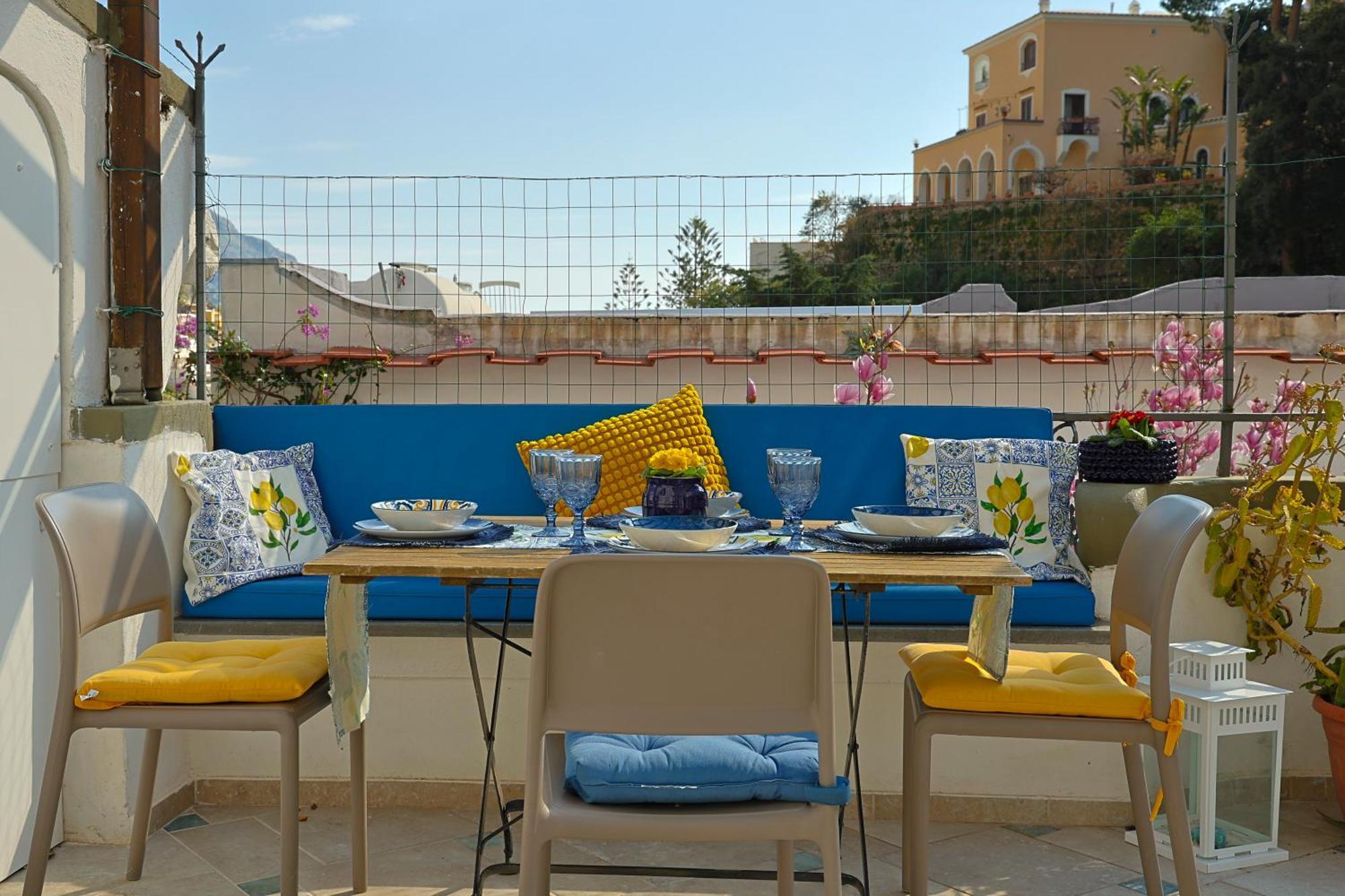 Casa Flavia Positano Center - 5 Minutes To Beach And 4 Air Conditioning المظهر الخارجي الصورة